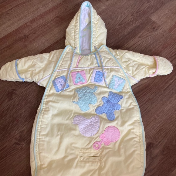 london fog baby bunting